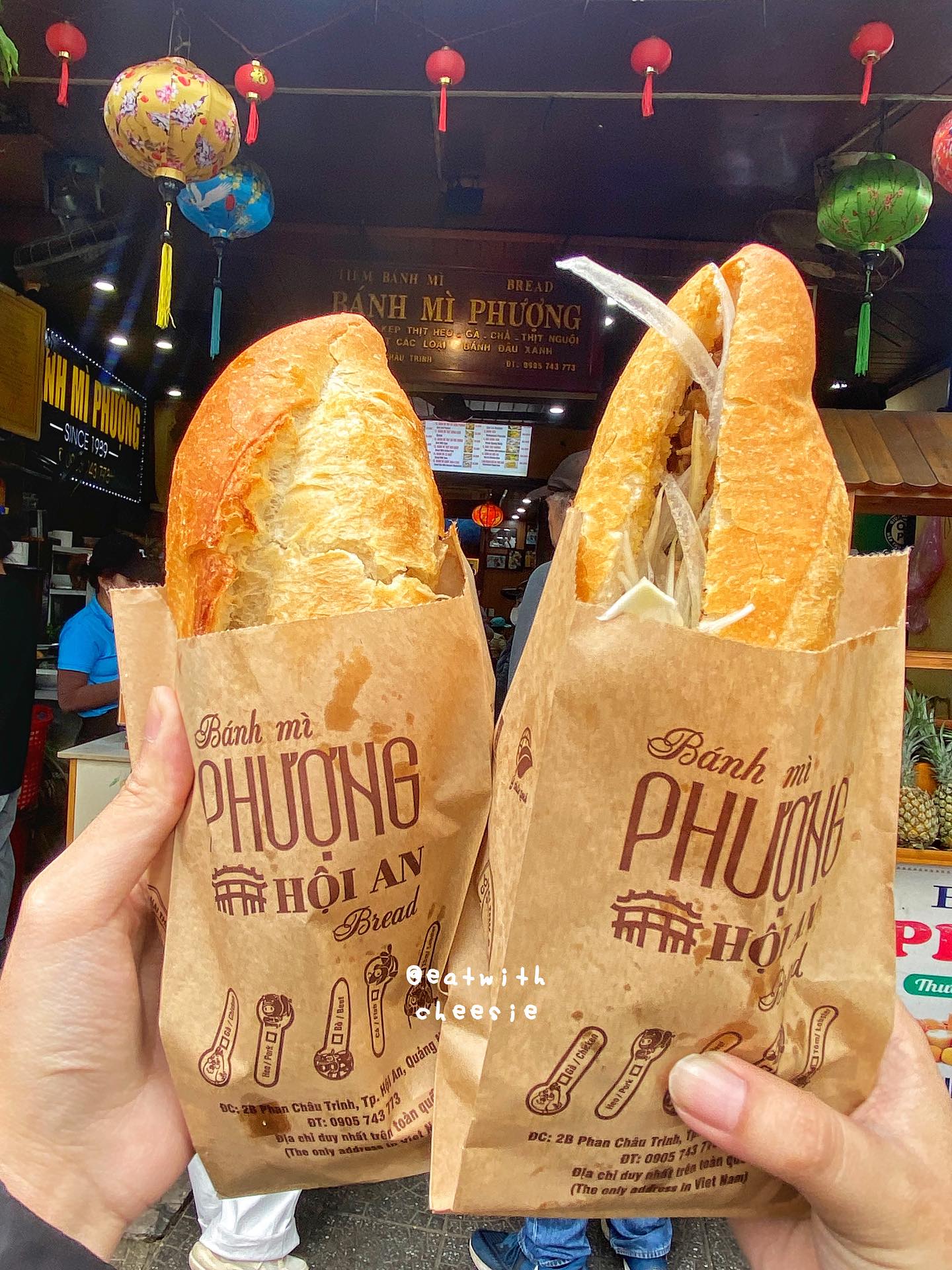 Bánh Mì Phượng ngon tuyệt, một món Ẩm Thực Hội An nổi tiếng